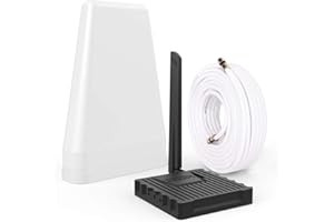 Cell Phone Booster for House Cottage 3G 4G LTE 5G-band13/12/17/5/4/2/25 Compatible with All Canadian Carriers - High Gain Ant