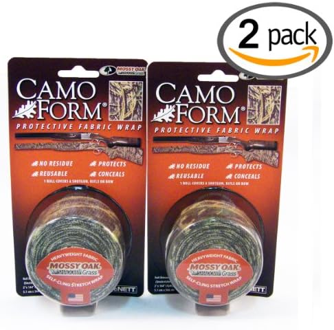 (2-PACK) Mossy Oak SHADOW GRASS Camo Form Protective Camouflage Wrap