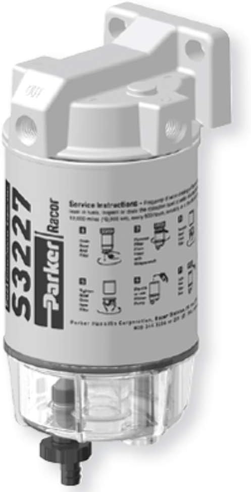 Racor Spin-On Fuel Filter/Water Separator Complete Kit 320R-RAC-01 : Outboard Motors : Sports & Outdoors