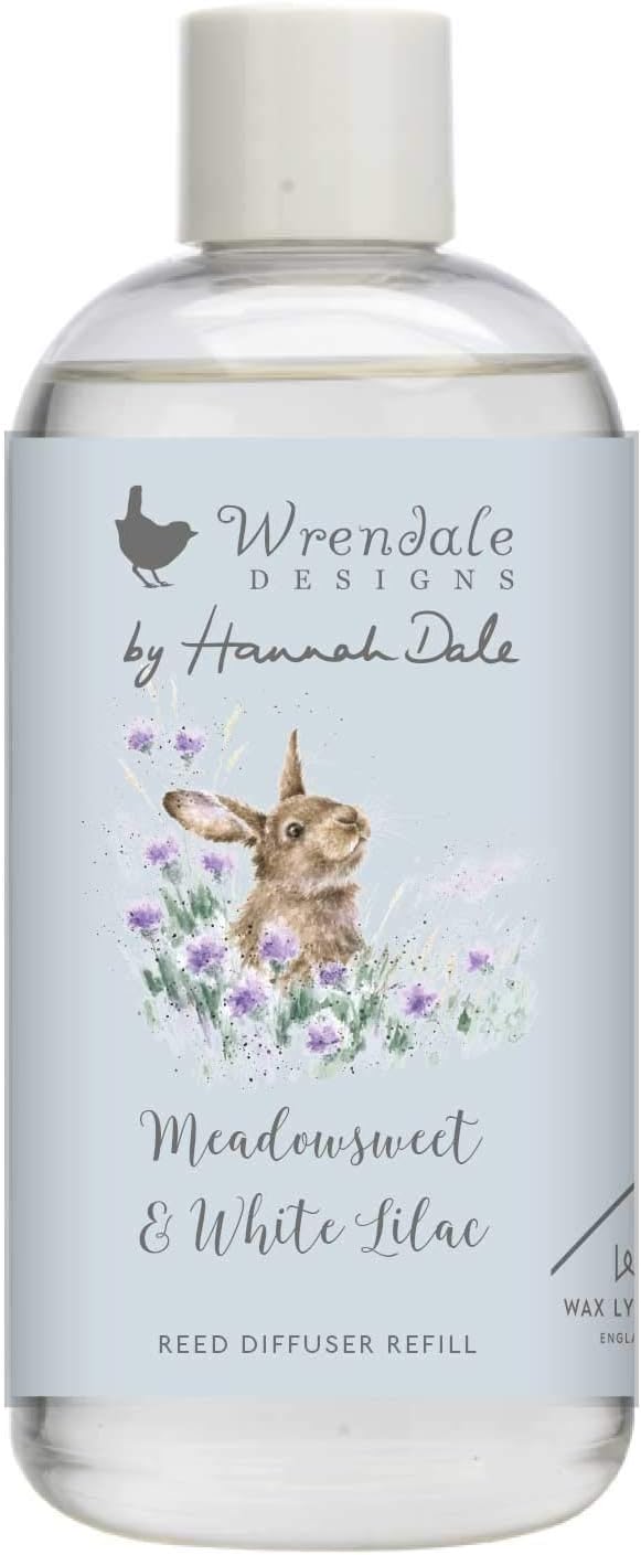 Wax Lyrical Wrendale Meadow Reed Diffuser Refill, 200ml, Multicolor