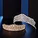 Princess Crown - Tiaras and Crowns for Girls - bridal crowns for wedding - Gift Topper for Loved One, Bridal, Birthday, Party, Prom (Silver Crown)