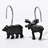 DS HOME Woodland Shower Curtain Hooks (Set of 12)