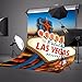 LYLYCTY 5x7ft Classical Vacation Sign Las Vegas Photography Backdrop Photo Studio Background Props1.5×2.1m BG052