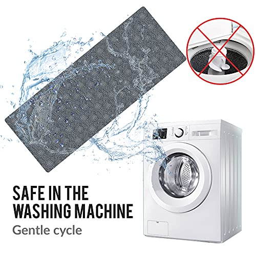 Shape28 Runner Mat UltraThin Kitchen Rug with Non Slip Rubber Backing