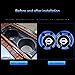 Auto sport 2PCS LED Cup Holder Mat Pad Coaster with USB Rechargeable Interior Decoration Light for Nissan Accessory