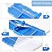 Youwen 4 Pack Pill Organizer Box With Splitter for Children Parents AM/PM Day/Night Compartments 7 Days Extra Pill Case Large Travel Medication Reminder Daily Large Enough to Fit Fish Oils and Vitamin