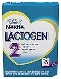 Nestlé LACTOGEN 2 Follow Up Infant Formula (after 6 Months) 400g Pack of 3..