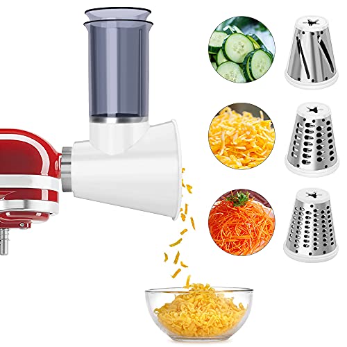 Slicer/Shredder Attachment for KitchenAid Stand Mixers,Cheese Grater
