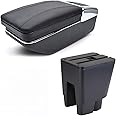 WXHBJ for Toyota Etios Liva. Car Armrest Leather Arm Rest Styling Storage Box Center Console Accessories Decoration Interior Auto Sturdy (Color : 3)