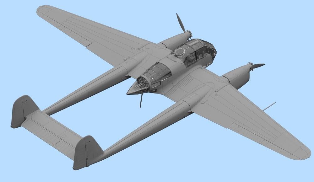 ICM 1:72 - FW 189A-2, WWII German Reconnaissance Plane, Fw189a-2 - Image 4