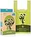 Earth Rated Dog Poop Bags with Handles, Extra Wide, Easy Tie and Guaranteed Leakproof, Unscented, 120 Handle Bags