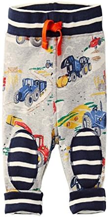 Jobakids Boys Cotton Pants Drawstring Elastic Sweatpants By