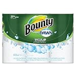 Bounty PGC92379CT Paper Towels with Dawn, 2-Ply, 11" x 14", 49 Per Roll, 3 Pack