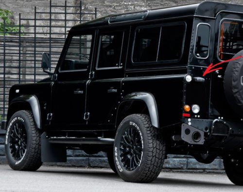 LAND ROVER DEFENDER 90 / 110 LICENSE NUMBER LAMP PLATE SERVICE KIT PART: XFC100600