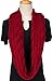 MOTINE Women's Winter Thick Ribbed Knit Warm Circle Loop Infinity Scarf