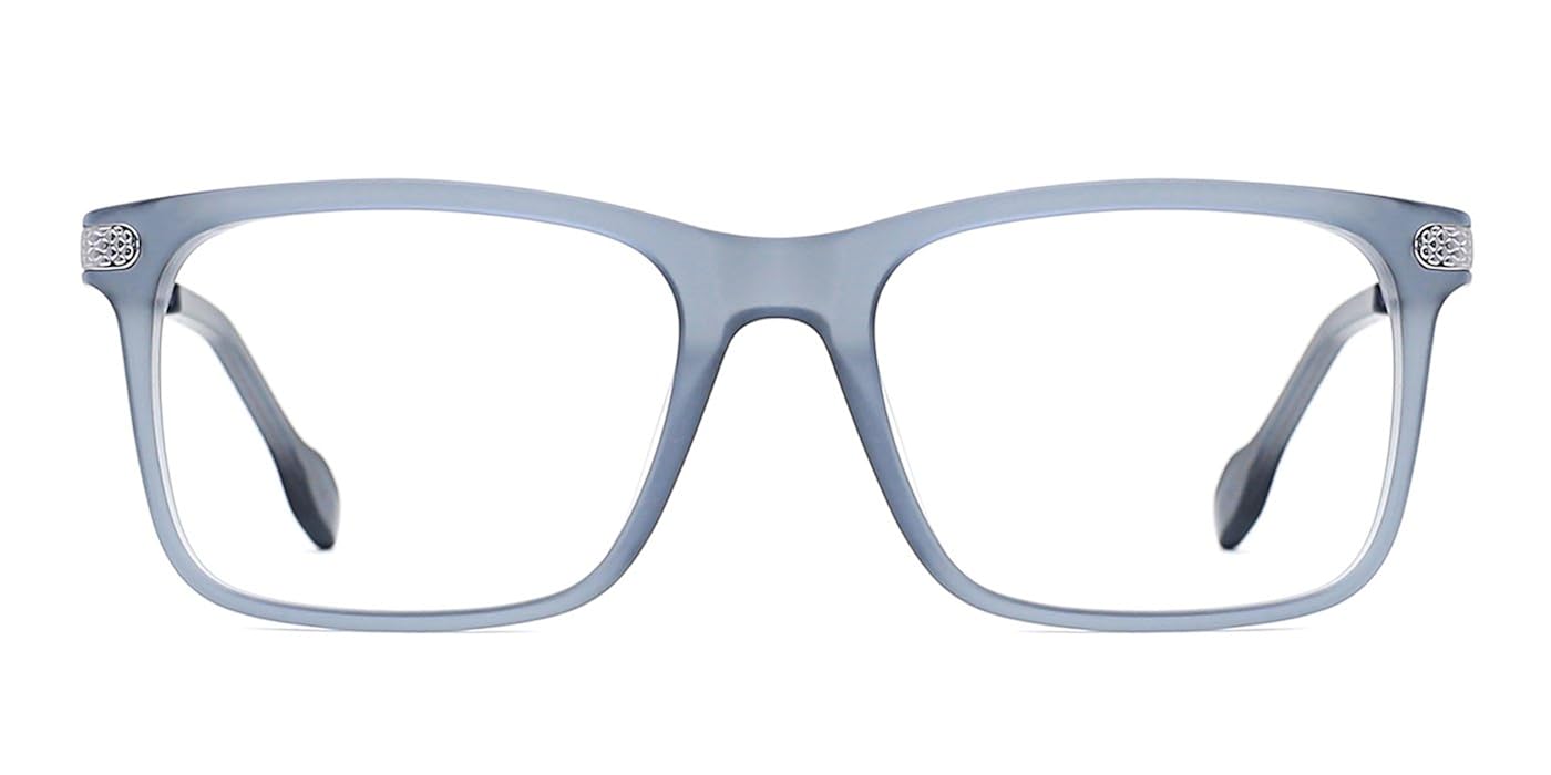 Buy TIJN Classic Square Acetate Non-prescription Glasses Frames