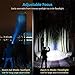 Hoxida Rechargeable Flashlight(Battery Included),1200 Lumen Super Bright LED Flashlight, Cree LED, Water-Resistant,Zoomable,4 Mode Flashlight - Best Camping, Hiking, Emergency Flashlight