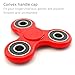 Hand Spiner Fidget Toy LuvnFun EDC Little Finger Spinner Fidget Spinner Toy - Red