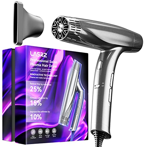 LASRZ Foldable Salon Plasma Hair Blow Dryer Professional Fast Drying