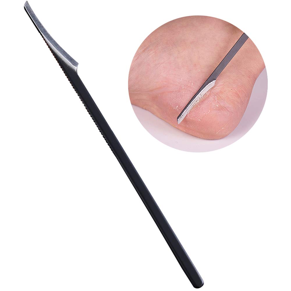 Dead Skin Removal, zukabmw Pedicure Hard Skin Remover Foot Care Callus Hard Tough Dead Skin Removal Scraper Pedicure Tool Callus Dead Dry Hard & Cracked Skin