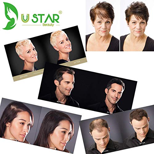 Ustar Hair building Fibers Hair Loss Concealer for Thinning Hair Auburn 0.42oz 12g