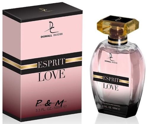 ESPRIT LOVE BY DORALL COLLECTION PERFUME FOR WOMEN 3.3 OZ / 100 ML EAU DE PARFUM SPRAY