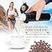 HIWILL Double Walled Vacuum Insulated Travel Coffee Mug, Stainless Steel Flask, Sports Water Bottle, 380ML,13 OZ, Black