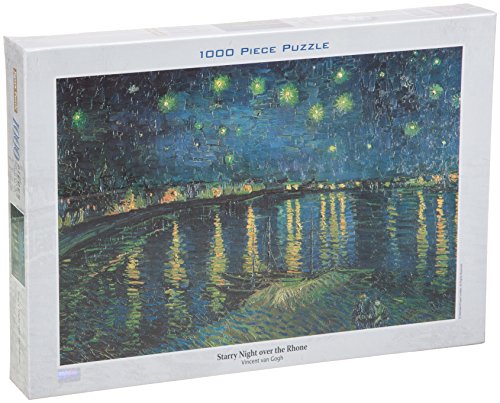 Tomax Starry Night Over the Rhone 1000 Piece Vincent van Gogh Jigsaw Puzzle