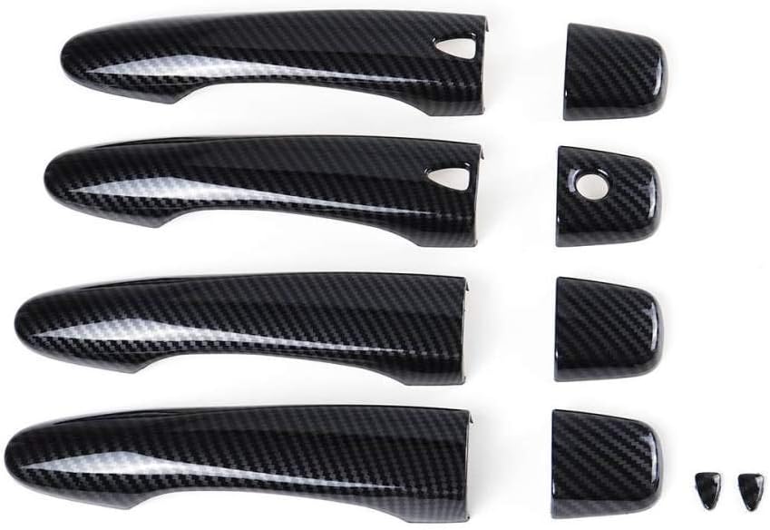 For Nissan Maxima 2016 2017 2018 2019 Carbon Fiber Exterior Door Handle Cover Trim Car styling Auto Accessories