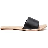 Coconuts by Matisse Womens Cabana Slide Casual Sandals Casual - Black - Size 9 B