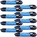 MCSPROAUDIO 10 Pack of 10 Foot Male to Female 3 Pin XLR Mic Cable
