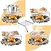Portable Camping Grill, Folding Compact Stainless Steel Charcoal Barbeque Grill for Campers, Backpacking, Backyards, Survivalthumb 2