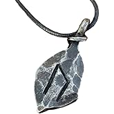 NauticalMart Forged Iron Uruz Ur Uram Rune Viking Amulet Runic Nordic Pendant Talisman Necklace Medieval Jewelry