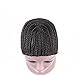 HANNE Clip in Cornrow Crochet Braided Wig Cap Adjustable Medium Size Crochet Wig Cap