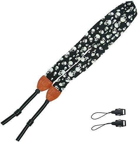 Alohallo Camera Shoulder Strap Neck Belt for Fuji Instant Mini Camera, Polaroid Camera, Digital Camera, Nikon Camera, Cannon Camera, Samsung Camera - Color 3