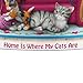 Blake Jensen Home Is Where My Cats Are Figurine By Hamilton Collection by The Hamilton Collection