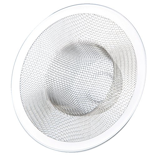 Sink Strainer 304 Stainless Steel Metal Drain 2pcs for Bathtub, Basin, Kitchen, Bathroom