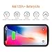 iPhone X Battery Case, 3600mAh Slim Portable Extend Battery Pack Charger Case, Rechargeable Power Bank Charging Case for iPhone X/iPhone 10-Black