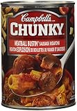 Campbell's Chunky Meatball Bustin' Sausage Rigatoni, 540ml/18.3 oz., {Imported from Canada}