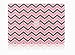 TopCase Chevron Series Gray Insert Pink Ultra Slim Light Weight Rubberized Hard Case Cover for Macbook Air 11
