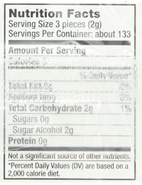 Eclipse Wrigleys Mints hierbabuena, 1,2 oz. (Paquete de 8)