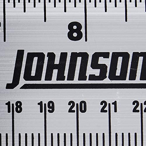 Johnson Level & Tool J48EM 48-Inch English/Metric Aluminum Straight Edge