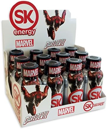 SK Energy Daredevil Supplement, Acai Punch, 2.5 Ounce (Pack of 12)