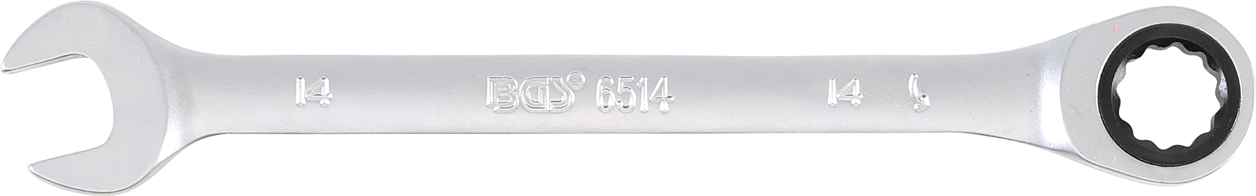 BGS 6514 | Ratchet Combination Wrench | 14 mm