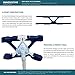 Universal Headgear Strap, Replacement Headband for Gel Full Face Mask, Standard Size Lrg Res Med - Navy (Without Mask)