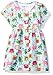 Zutano Baby Girls' Classic Short Sleeve Button Dress, Frog Princess, 18M (12-18 Months)
