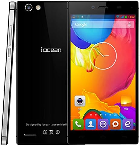 Iocean X8 Mini 32gb Black 5.0 Inch 3g Android 4.4 Smart Phone Mtk6582 Ouad Core 1.3ghz Ram: 1gb Wcdma & Gsm Dual Sim(black)