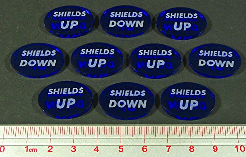 Space Wing, Shields Up, Shields Down Tokens (10)