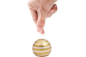 SAMISOLER Desk-Fidget-Kinetic-Toys Cool-Gadgets: Cool-Stuff Thing Game Toy for Adult Teen Children Kid, Optical-Illusion Stress Relief Gifts for Man Women Home Office School Christmas Spinning Up 180 Seconds