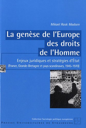 La  genèse de l'Europe des droits de l'homme